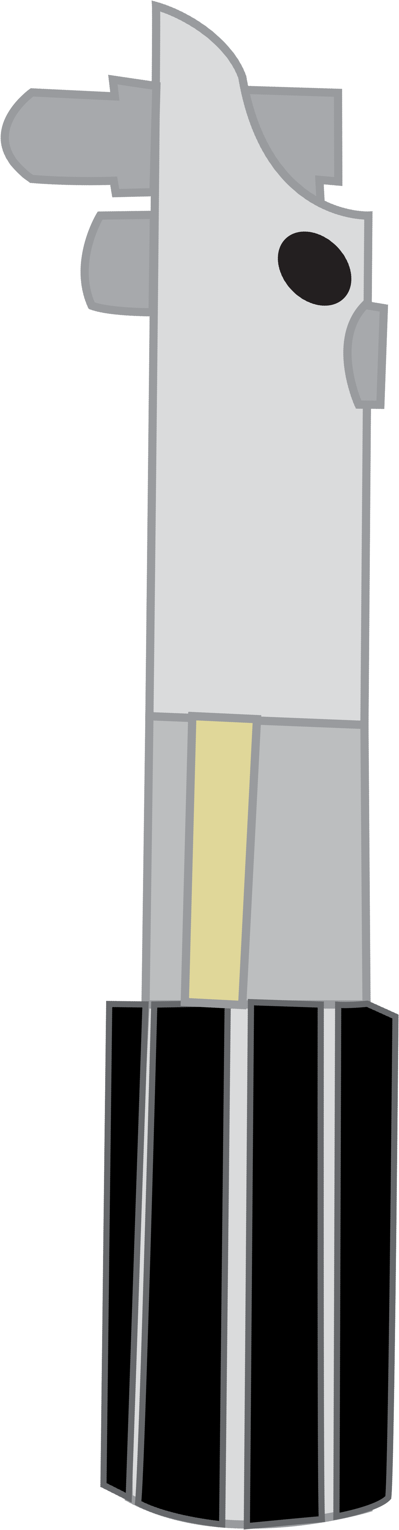 Anakin's/luke's/finn's Lightsaber By Ejlightning007arts - Lightsaber (848x942), Png Download
