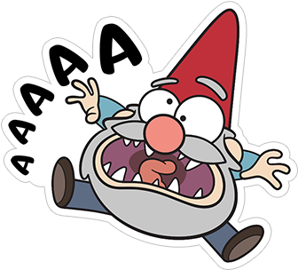 Viber Sticker «gnomes From Gravity Falls» - Gravity Falls Sticker (490x317), Png Download