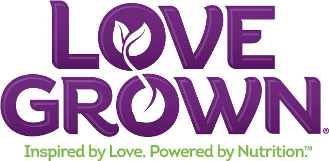 Biznotes Love Grown Logo - Love Grown Foods Super Oats Packets Chia (656x656), Png Download