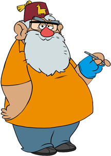 Lar Gravity Falls - Cartoon (250x500), Png Download