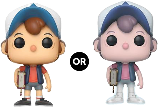 Vinyl Gravity Falls - Gravity Falls Funko Pop Chase (541x541), Png Download