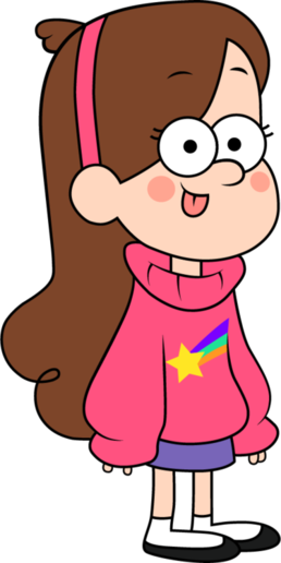 Tumblr M6thx8tpxk1qjm1bzo1 500 Más - Mabel Pines Gravity Falls (258x516), Png Download