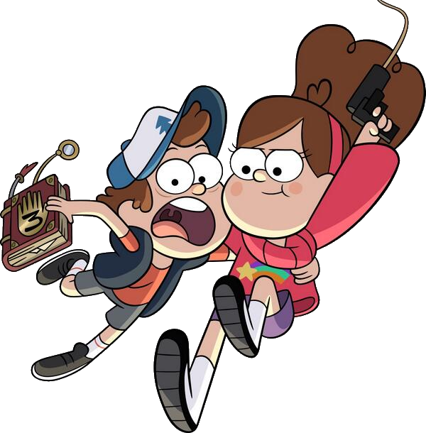 How - Gravity Falls Dipper Mabel Png (600x610), Png Download