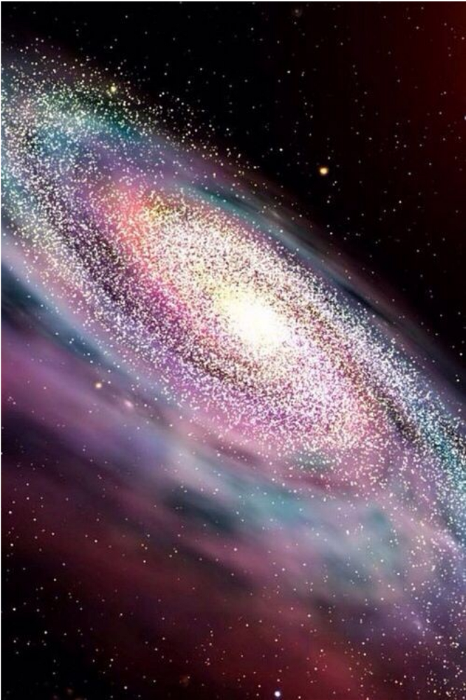 Galaxy Universe Background Ftestickers Stickers Autocol - Universe (1024x1024), Png Download