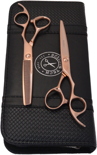 Barbering Scissors - Scissors (418x640), Png Download
