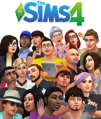 The Sims 4 - Electronic Arts The Sim 4 City Living (350x414), Png Download