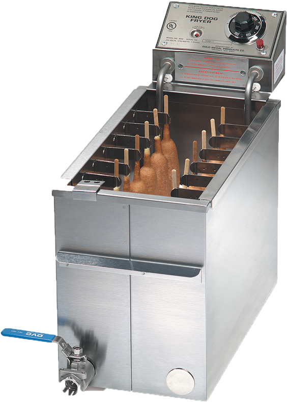 Gold Medal King Corn Dog Electric Fryer 35 Lb - Corn Dog Fryer (900x900), Png Download