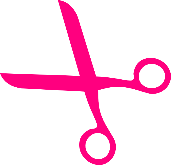 Scissors Clip Art - Salon Scissors Clip Art (600x580), Png Download