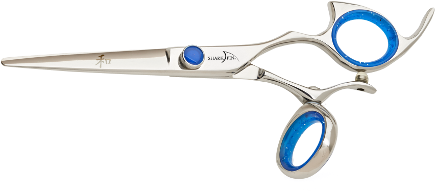 These Shears Will Provide Smooth Effortless Cuts And - Shark Fin Professional Shear Scissor Black 5.5 Inch (925x489), Png Download