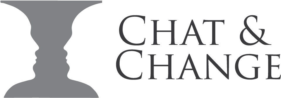 Chat And Change - Simon & Schuster (1040x389), Png Download