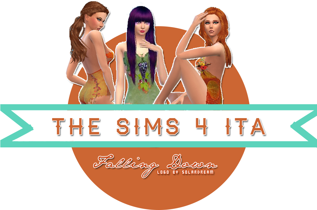 The Sims 4 Ita Logo - Girl (1024x768), Png Download