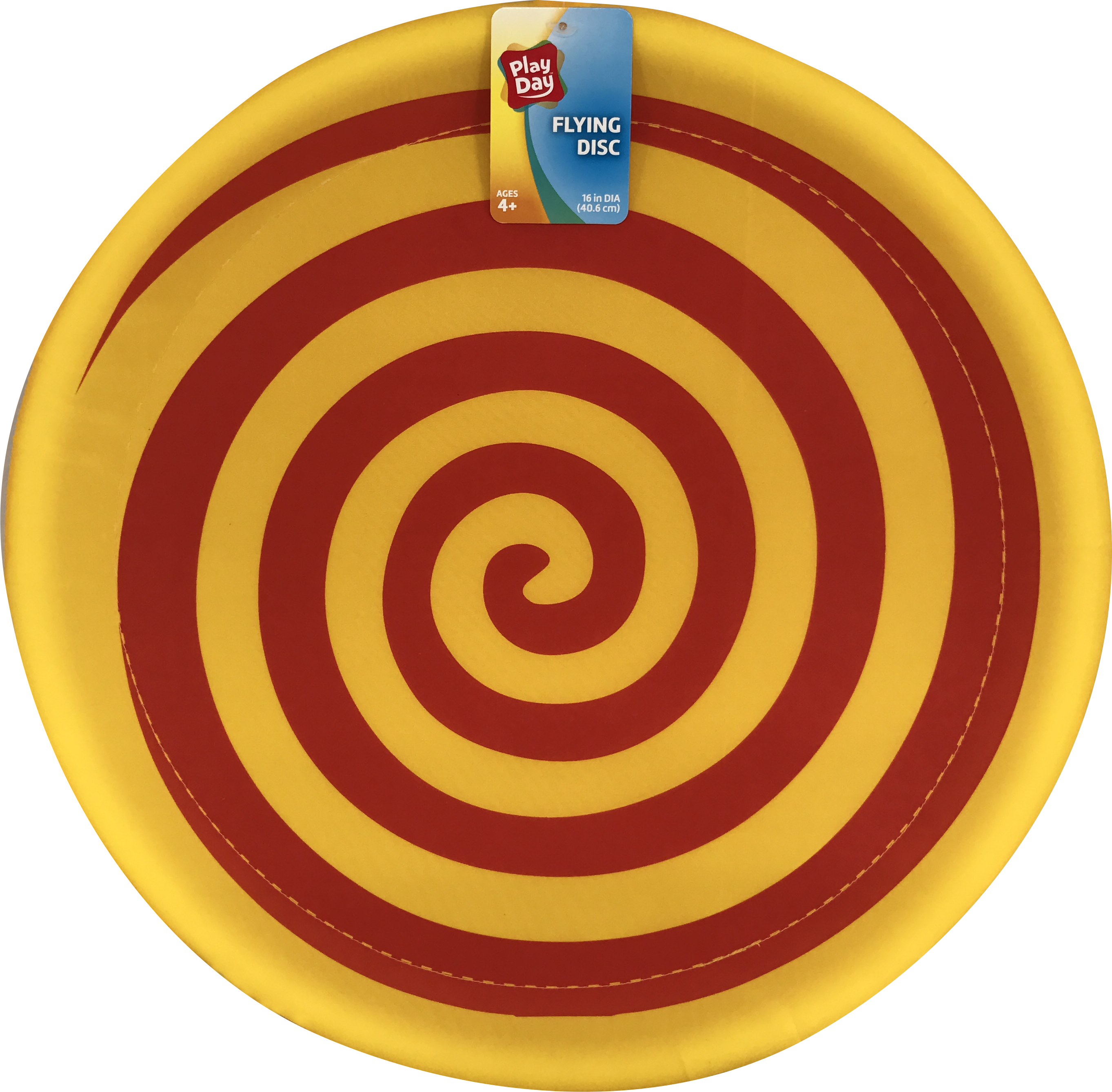 Play Day Big Jumbo Flying Disc, 16" Kaleidoscopic Red - Play Day Flying Disc (2725x2677), Png Download