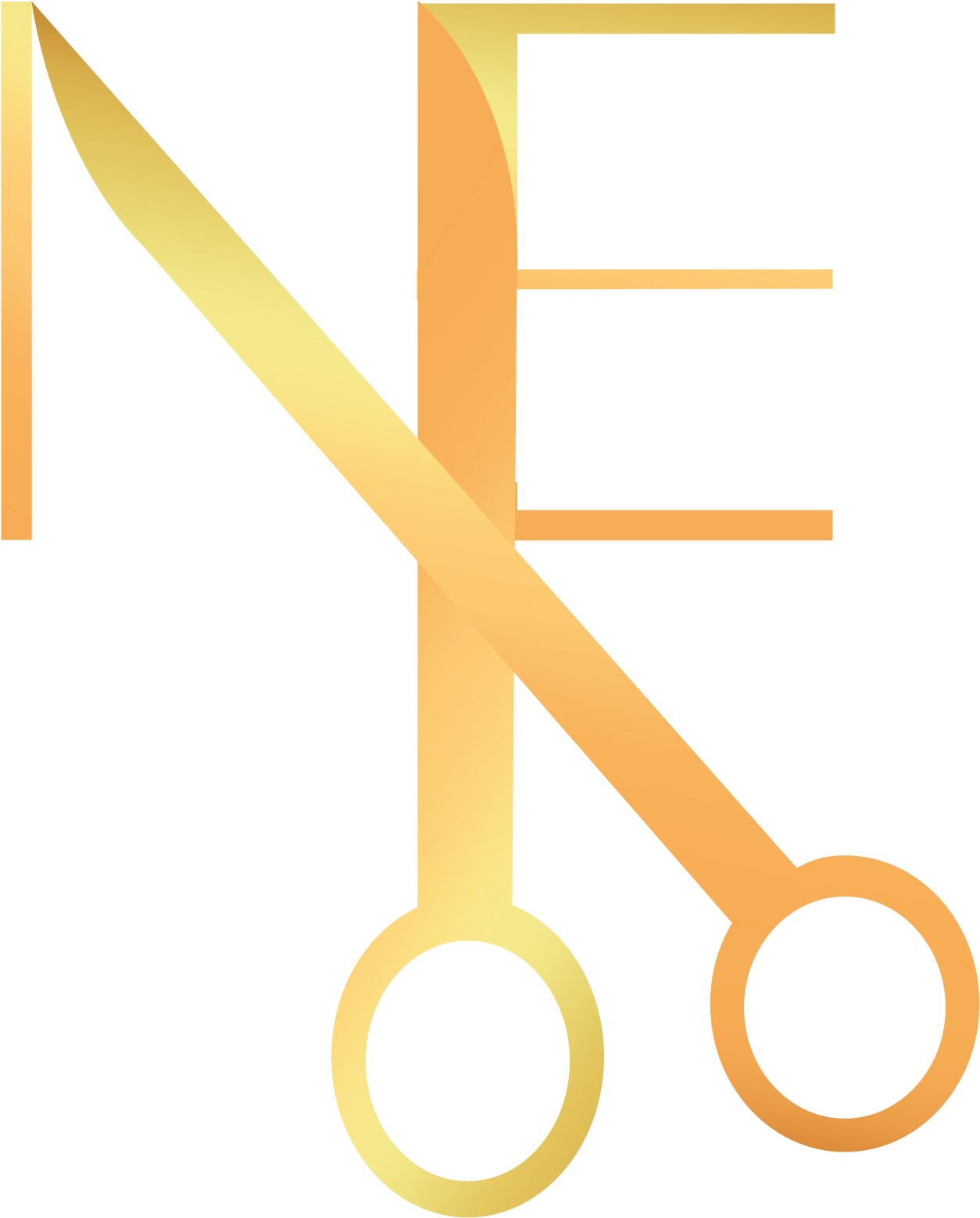 Logotipo Para Una Estética Unisex Llamada Nayelli Escalante - Scissors (3165x3163), Png Download