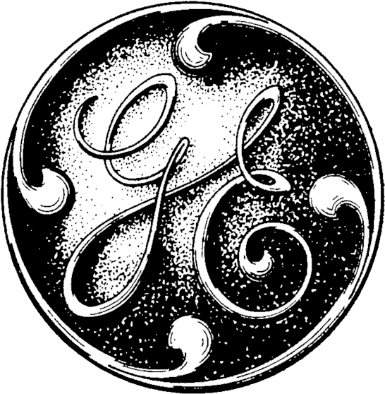 General Electric 1899 - Original General Electric Logo (600x600), Png Download