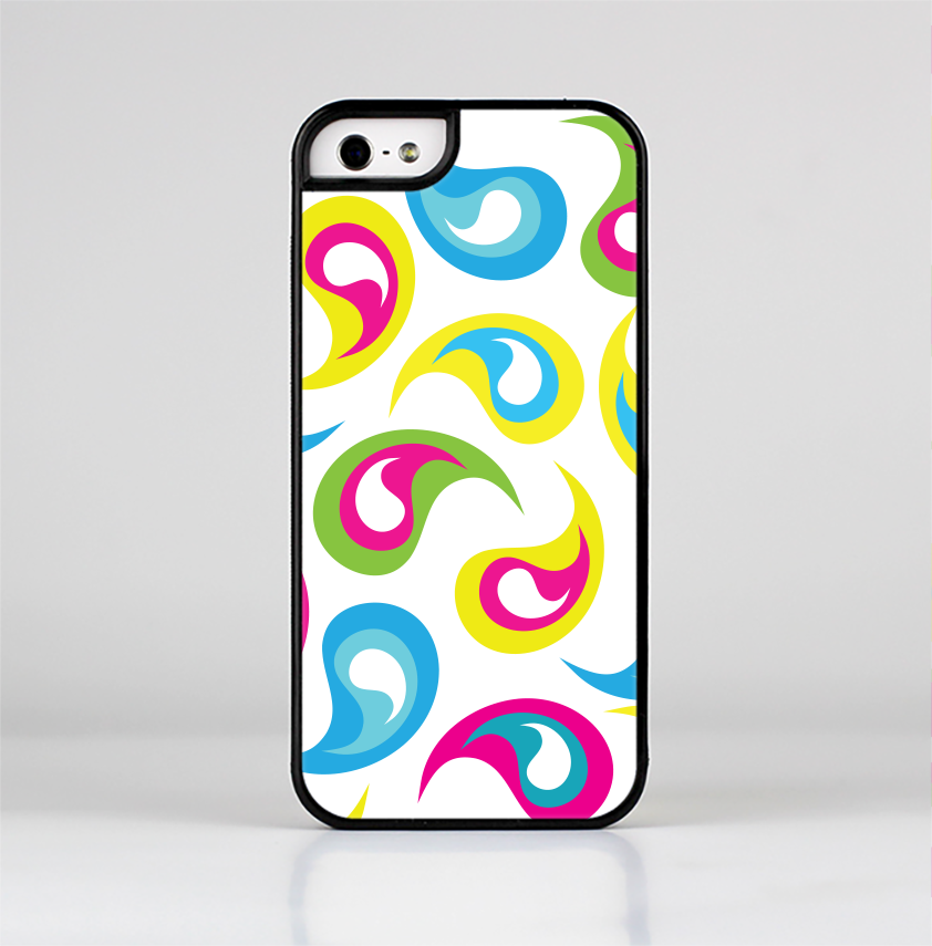 The Colorful Swirl Pattern Skin Sert For The Apple - Color (842x855), Png Download