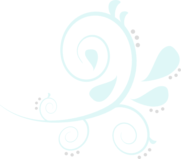 This Free Clip Arts Design Of Paisley Swirl Blue/grey (600x529), Png Download