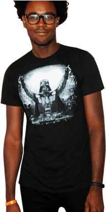 Arrow's Echo Kellum On Becoming Mr - Quadro Decorativo Dj Darth Vader (330x412), Png Download