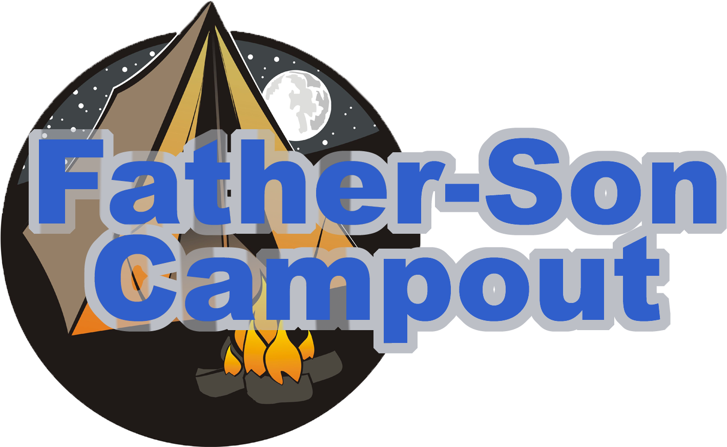 Father-son Campout Logo - Father Son Campout (1500x1500), Png Download