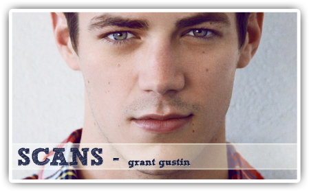 Grant Gustin Nafotila Naprosto Dokonalé Fotky Pro Magazín - Zespół Di George A Wygląd (476x320), Png Download