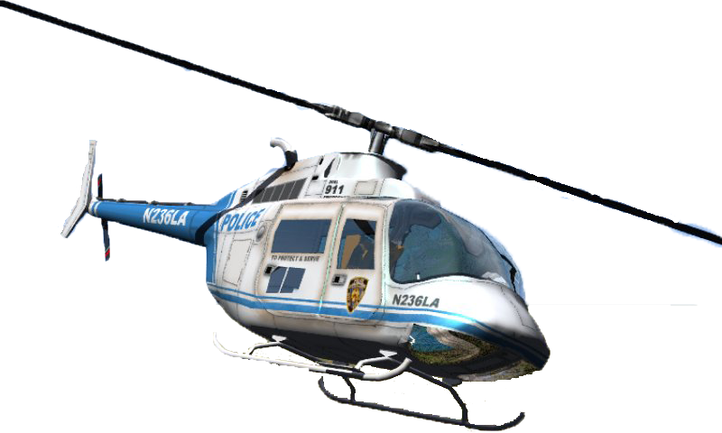 Police Helicopter Png - Helicoptero De Policia Png (800x480), Png Download