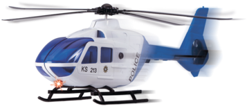 White Police - Dickie Toys Sky Patrol (multi-colour) (489x357), Png Download