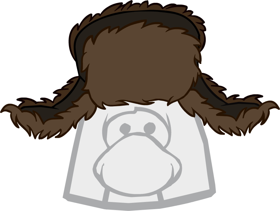 Ushanka - Club Penguin Blonde Hair (897x677), Png Download