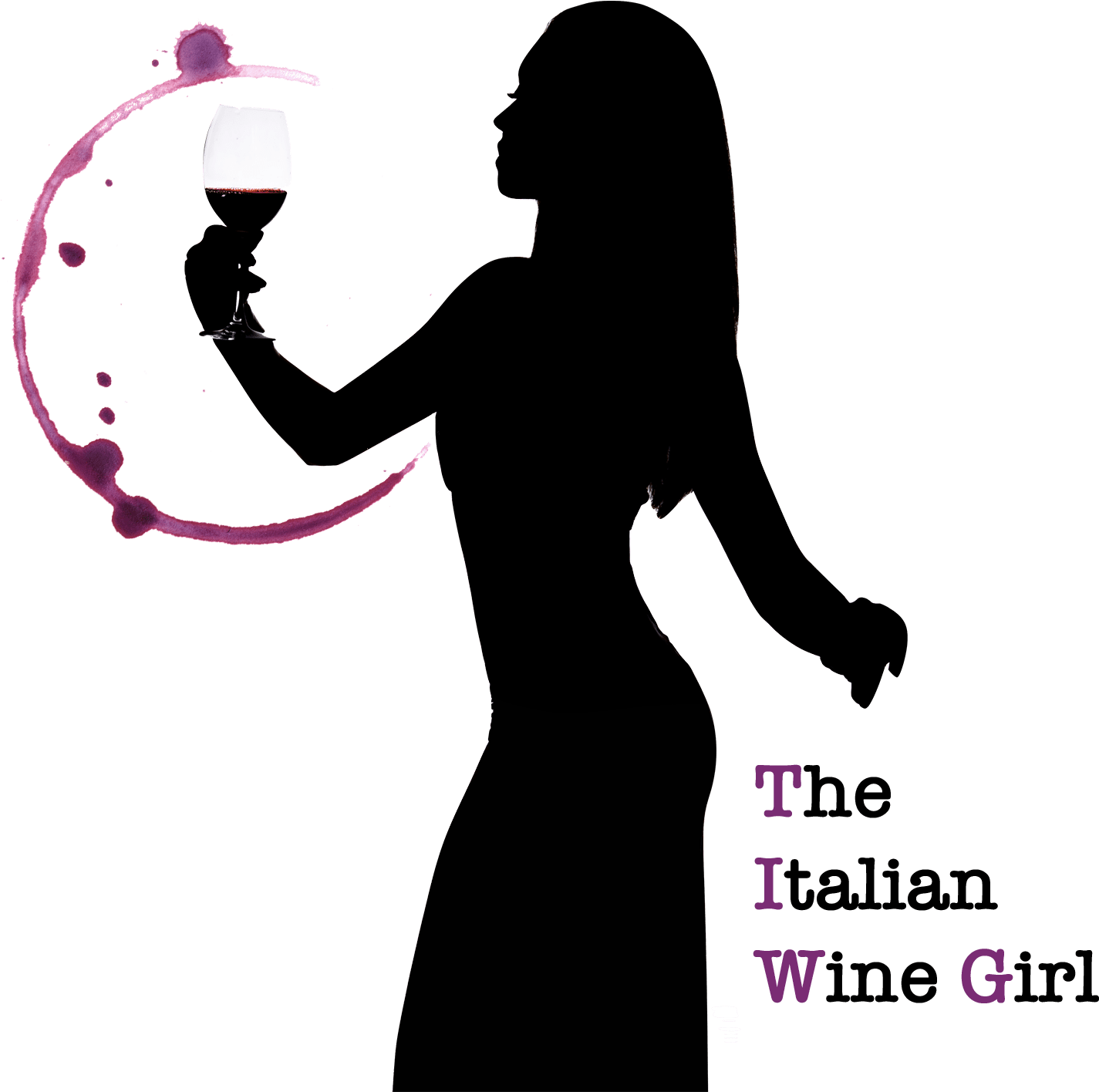 Download Wine Girl Logo Full Size PNG Image PNGkit