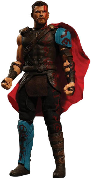 Thor One12 Collective Action Figure By Mezco Toys - Thor Ragnarok Figure (333x600), Png Download