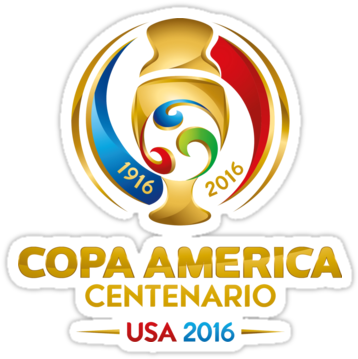Copa America 2016 Logo Png - Copa América Centenario (375x360), Png Download