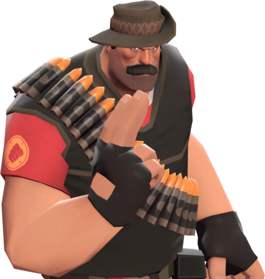 Team Fortress 2 Heavy Png (912x960), Png Download