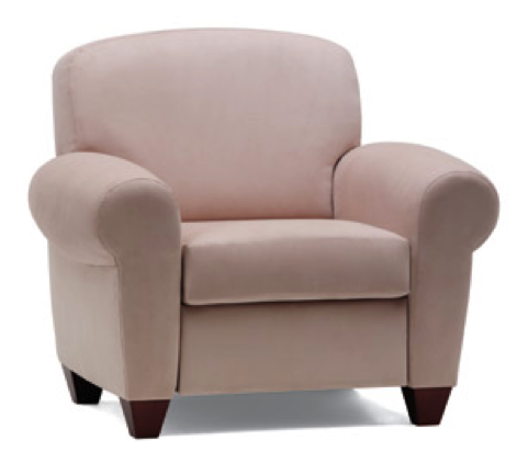 Work - Chair For Bedroom Png (530x467), Png Download