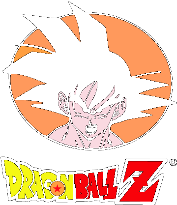 Dragon Ball Z - Dragon Ball Z Black And White (376x436), Png Download