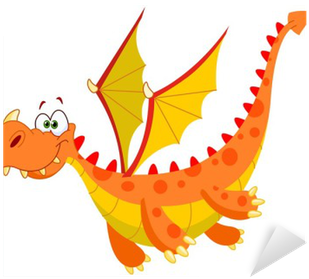 Magical Dragon Cartoon (400x400), Png Download