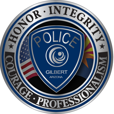 Gilbert Police Dept - Accreditation (400x400), Png Download