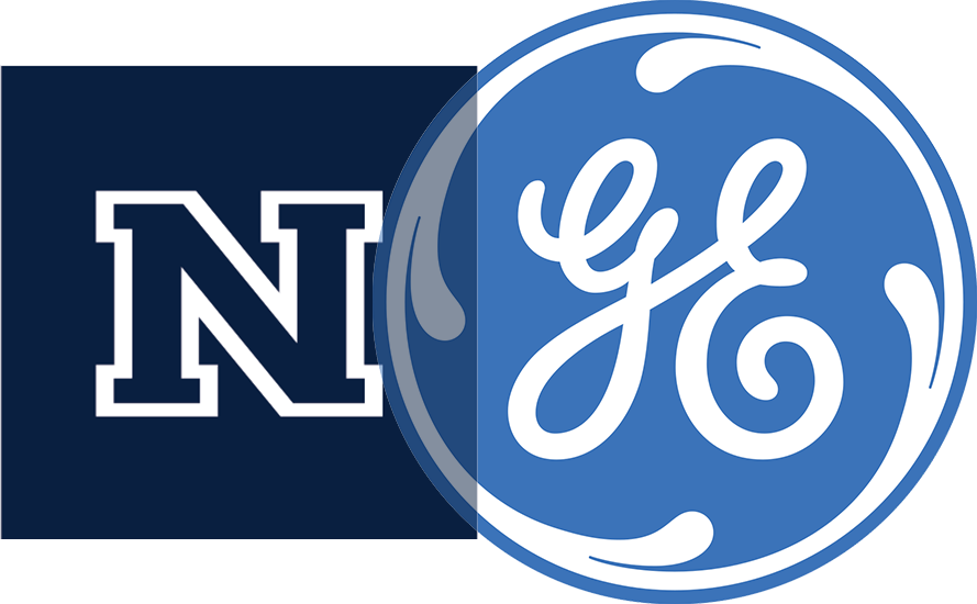 Menas - Logo General Electric Company (889x550), Png Download