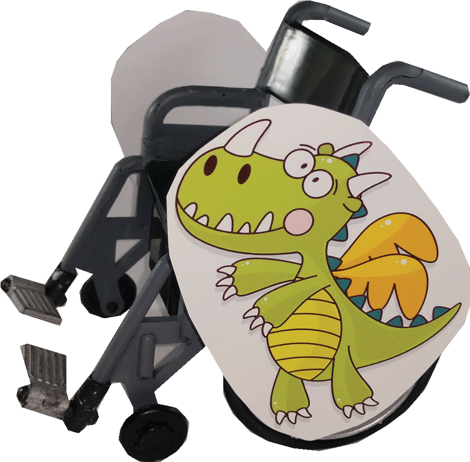 Flying Dragon Wheelchair Costume Child's - Messenger Bag (1000x1000), Png Download