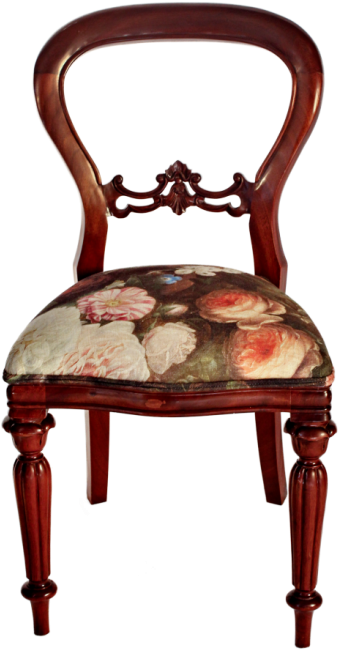 Set Of 10 Victorian Mahogany Dining Chairs, Incl 2 - Chair (500x750), Png Download