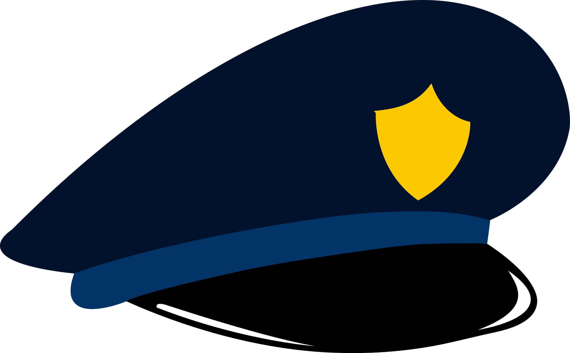 This Free Icons Png Design Of Police Cap (2400x1488), Png Download
