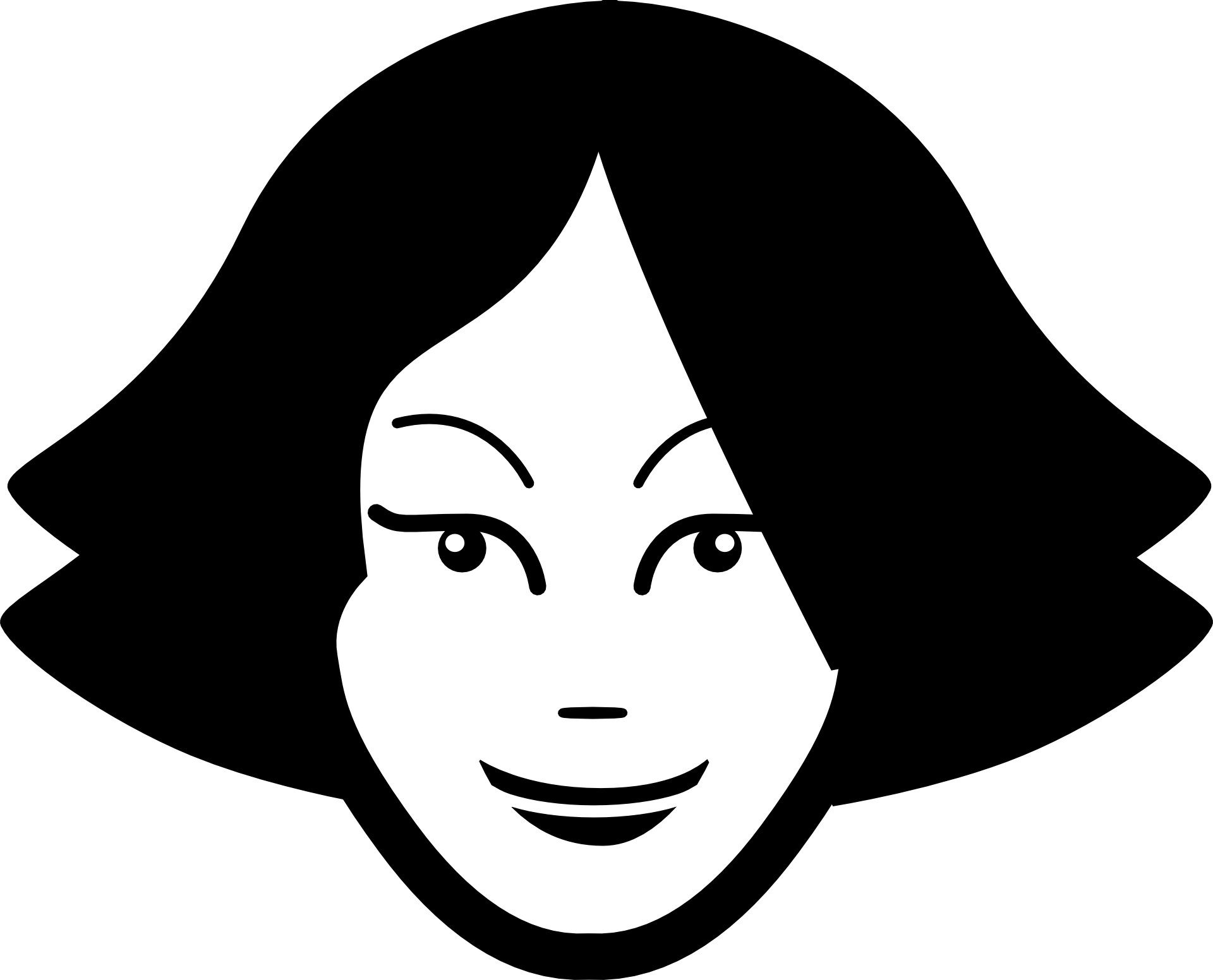 Mb Image/png - Female Face Clip Art (800x646), Png Download