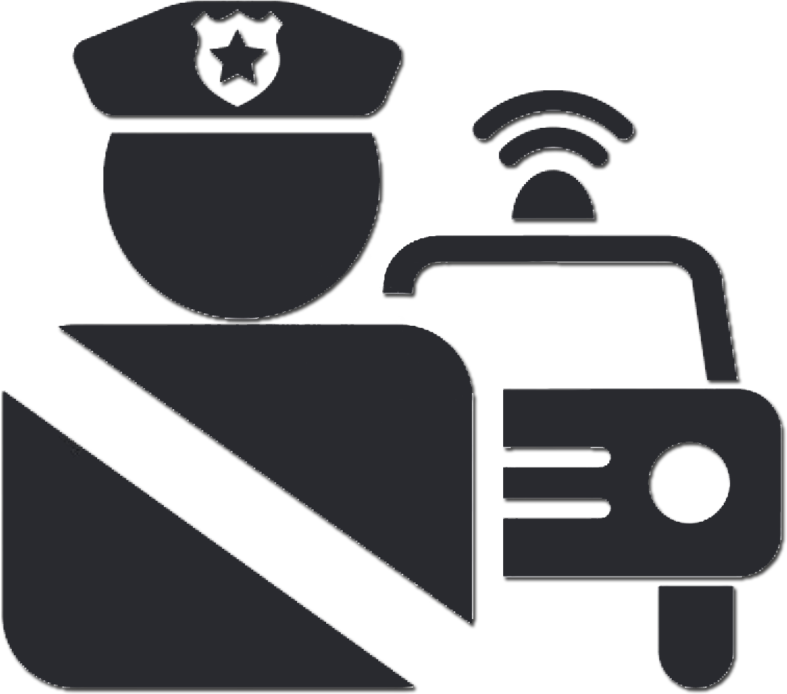 Parking Citation - Policeman Fine Icon (1200x1200), Png Download
