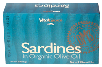 Vital Choice Sardines - Vital Choice – Sardines In Organic Extra Virgin Olive (573x334), Png Download