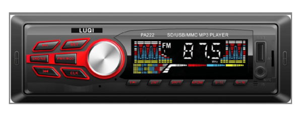 Sansui Deckless Car Radio Sdr-222 - Telefunken Bluetooth Car Mp3 Player (tdc-207bt) (600x600), Png Download