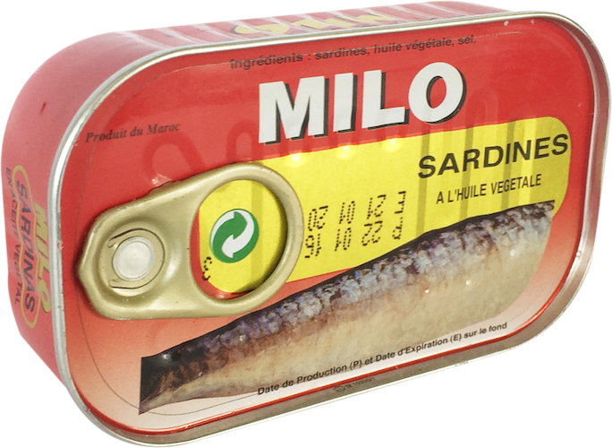 Wawa B 0163 Layer-45 - Milo Sardine (684x500), Png Download