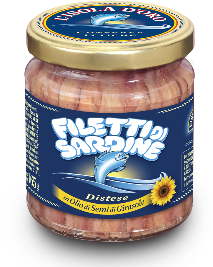 Sardines - Sardine In Vetro (842x1000), Png Download