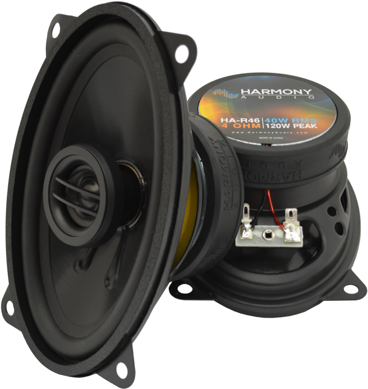 Harmony Audio Ha-r46 Car Stereo Rhythm Series 120 Watt - Car Speakers (762x800), Png Download