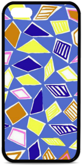 Broken Pieces Of Paper Rubber Case For Iphone 5/5s - Society6 Pastel Collage Iphone & Ipod Skin - Iphone (500x500), Png Download