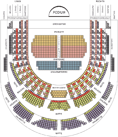 Vienna State Opera - Opera De Vienne Plan (388x453), Png Download