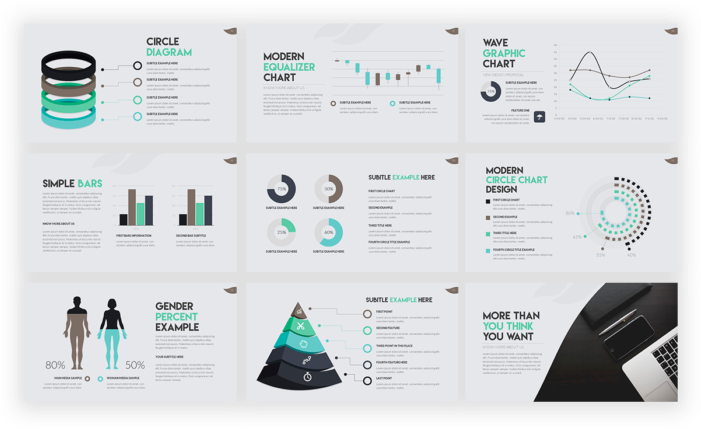 Wava Presentation Template - Presentation (700x467), Png Download
