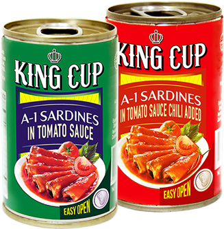 King Cup A1 Sardines - King Cup Sardines (400x353), Png Download