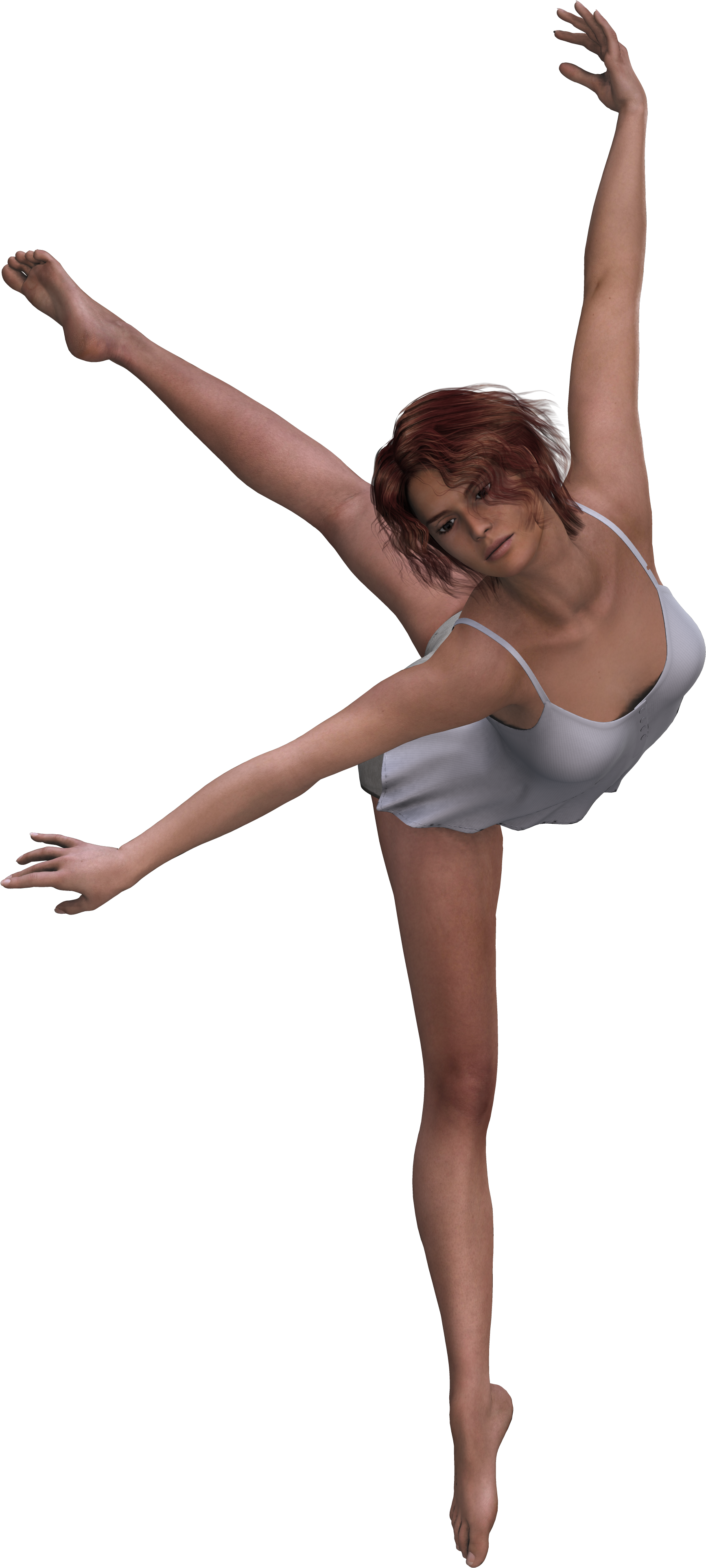 Pretty Woman Dancing Balet (6000x4500), Png Download